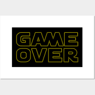 Game over Posters and Art